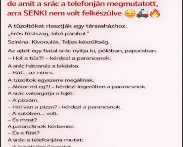 A tűzoltók füst miatt rontottak be a lakásba… de amit a srác a telefonján megmutatott, arra SENKI nem volt felkészülve 😳🚒🔥”