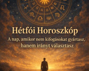 Hétfői Horoszkóp – A nap, amikor nem kifogásokat gyártasz, hanem irányt választasz