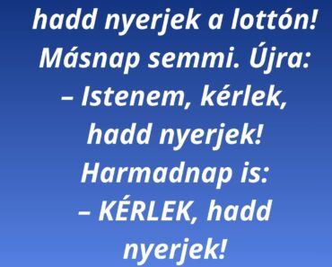 Egy ember imádkozik: