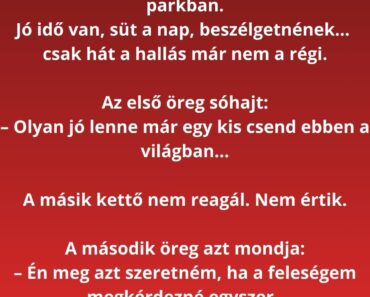 A három öreg és a hallásvizsgálat