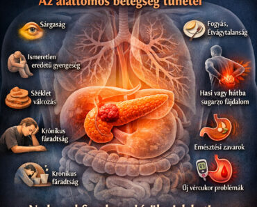 A hasnyálmirigyrák alattomos betegség, mert nem okoz fájdalmat. Ám néha mégis van pár tünete