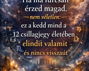 Ha ma furcsán érzed magad, nem véletlen: ez a kedd mind a 12 csillagjegy életében elindít valamit – és nincs visszaút