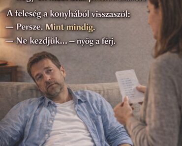 „Mama, mitől lenne elégedett?” – kérdezte a férj… a válasz után lefagyott az egész lakás