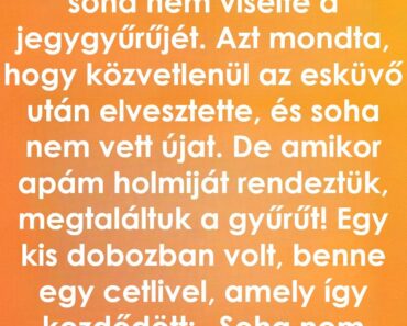 Egy Egyszerű kis Doboz Rejtett Üzenete