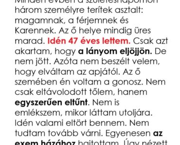 A születésnapi képeslap, amely éveken át őrzött titkot tárt fel