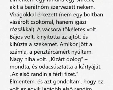 Amikor egy figyelmes randi vicces kicsit félreértéssé változott