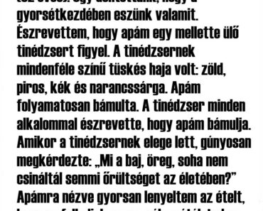 Megható beszélgetés két generáció között