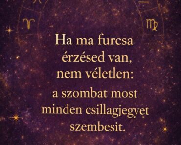 Ha ma furcsa érzésed van, nem véletlen: a szombat most minden csillagjegyet szembesít