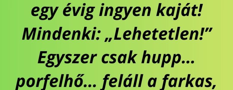 A szakadék és a farkas