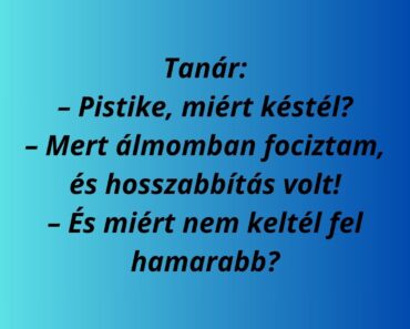 Tanár: