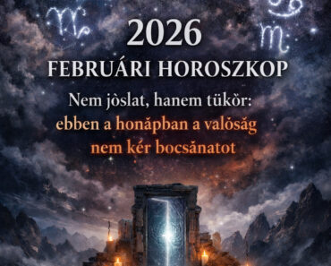 2026 FEBRUÁRI HOROSZKÓP – Nem jóslat, hanem tükör: ebben a hónapban a valóság nem kér bocsánatot
