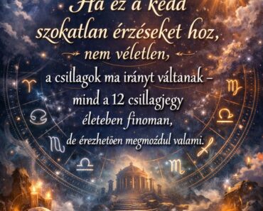 Ha ez a kedd szokatlan érzéseket hoz, nem véletlen: a csillagok ma irányt váltanak – mind a 12 csillagjegy életében finoman, de érezhetően megmozdul valami