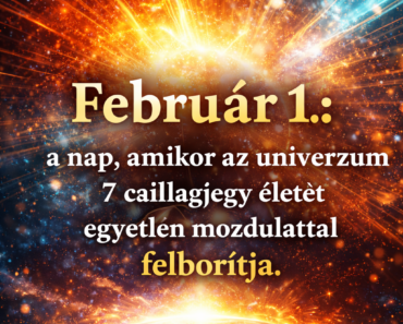 „Február 1.: a nap, amikor az univerzum 7 csillagjegy életét egyetlen mozdulattal felborítja.”