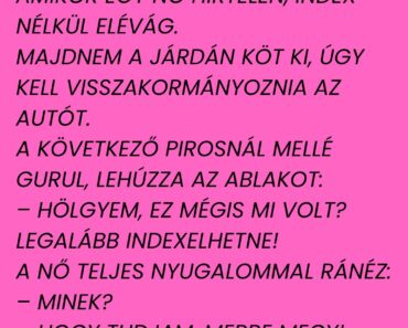 Egy férfi nyugodtan autózik a városban