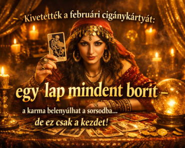 „Kivetették a februári cigánykártyát: egy lap mindent borít — a karma belenyúlhat a sorsodba… de ez csak a kezdet!”