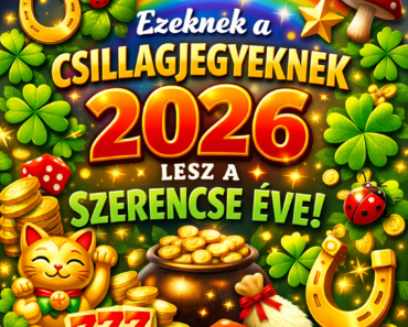 Ezeknek a csillagjegyeknek 2026 lesz a szerencse éve!