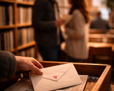 A könyvtárban dolgozom,