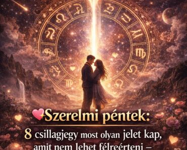 💘 Szerelmi péntek: 8 csillagjegy most olyan jelet kap, amit nem lehet félreérteni – 3-nál döntés jön, 2-nél visszatérhet valaki a múltból