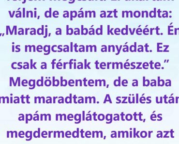 A férjem hűtlensége darabokra törte a szívem, aztán apám váratlan vallomása segített újra talpra állni