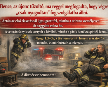 A tűzoltók azt hitték, életveszély… aztán meglátták, miért füstöl a lakás: Marika néni húzása után Bence csak ennyit bírt mondani: ‘EZ KOMOLY?!’ 😳🔥”