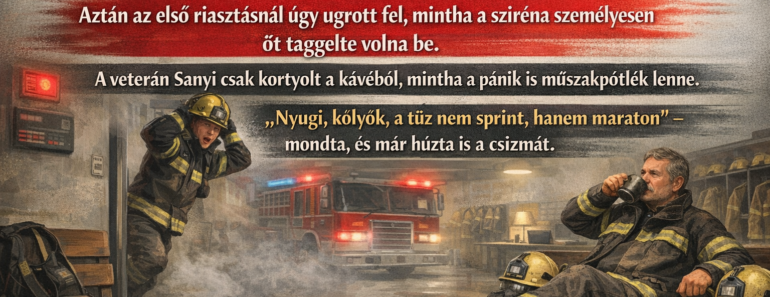 A tűzoltók azt hitték, életveszély… aztán meglátták, miért füstöl a lakás: Marika néni húzása után Bence csak ennyit bírt mondani: ‘EZ KOMOLY?!’ 😳🔥”