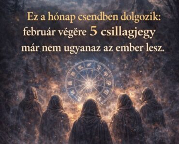 Ez a hónap csendben dolgozik: február végére 5 csillagjegy már nem ugyanaz az ember lesz.