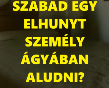 Lehet-e aludni egy elhunyt ágyában?