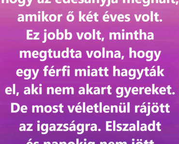 Azt hittem, megvédem a fiamat, aztán kiderült az igazság az anyjáról, és minden szétesett