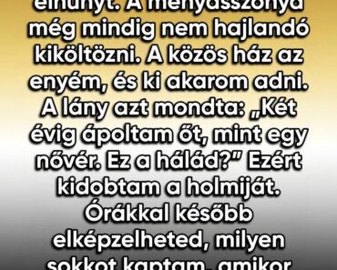 Egy apa vesztesége és egy menyasszony szeretete között a részvét lett az a híd, ami összekötött minket