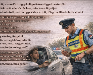 A sofőr azt hitte, rutin ellenőrzés… aztán jött az ‘index-vizsga’, és a csattanó mindent vitt 💥🚔
