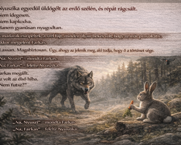 Farkas azt hitte, ő a történet vége… Nyuszika viszont tudta, hogy ez csak a FELVÉTEL ELEJE 😳🎥