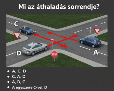 Melyik az áthaladás sorrendje?