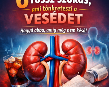 6 rossz szokás, ami tönkreteszi a vesédet – Hagyd abba, amíg még nem késő!