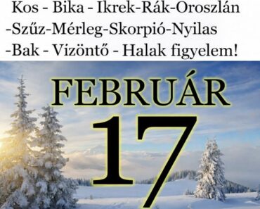 Hatalmas változást hoz a Kedd!Keddi horoszkóp – 👇𝐂𝐢𝐤𝐤 𝐚 𝐡𝐨𝐳𝐳𝐚́𝐬𝐳𝐨́𝐥𝐚́𝐬𝐨𝐤𝐧𝐚́𝐥!