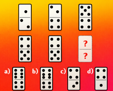 „Nézd meg jól: melyik dominó illeszkedik a sorozatba?”