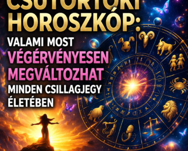 Csütörtöki horoszkóp: valami most végérvényesen megváltozhat minden csillagjegy életében