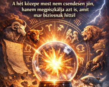 Szerdai horoszkóp – A hét közepe most nem csendesen jön, hanem megpiszkálja azt is, amit már biztosnak hittél