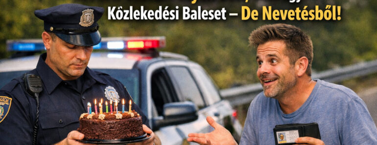 A Rendőr Megkérdezte, Hova Siet… A Férfi Válasza Olyan Volt, Mint Egy Közlekedési Baleset – De Nevetésből!