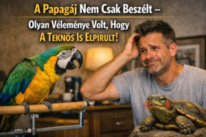VICC: A Papagáj Nem Csak Beszélt – Olyan Véleménye Volt, Hogy A Teknős Is Elpirult!