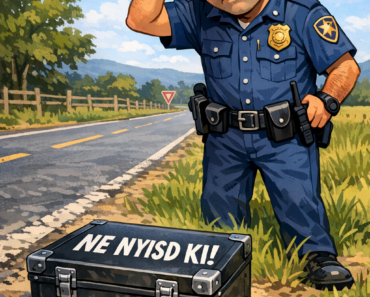 A rendőr kinyitja a titokzatos dobozt – amit benne talál, attól még a TEK is leizzadna!