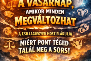 A Vasárnap, Amikor Minden Megváltozhat – A Csillagjegyed Most Elárulja, Miért Pont Téged Talál Meg a Sors!