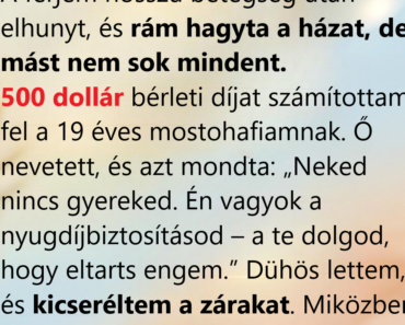 Miután meghalt a férjem, egy nehéz családi beszélgetés váratlan megnyugvást hozott