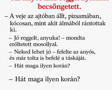 VICC: Az anyós csak reggel ugrott be… de amit a veje a végén odaszúrt, azon kész vagyunk