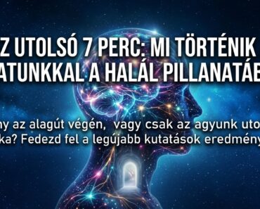 A „horog”: „Tudtad, hogy az agyunk még 7 percig aktív marad a klinikai halál után? Mit élünk át ebben a 7 percben?”