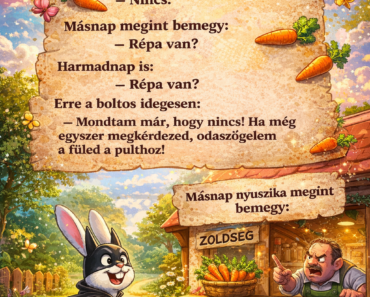 Nyuszika bemegy a boltba, és megkérdezi: