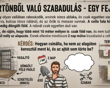 „90% elbukik ezen a teszten: Hogyan szökött meg a rab?”