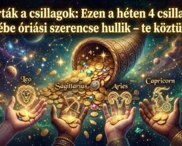 Megírták a csillagok: Ezen a héten 4 csillagjegy tenyerébe óriási szerencse hullik – te köztük vagy?