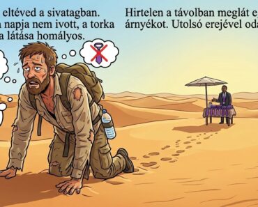 A sivatag, a szomjúság és a lila nyakkendő