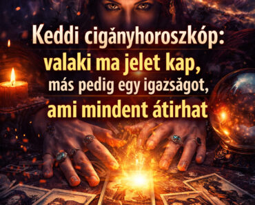 Keddi cigányhoroszkóp: valaki ma jelet kap, más pedig egy igazságot, ami mindent átírhat