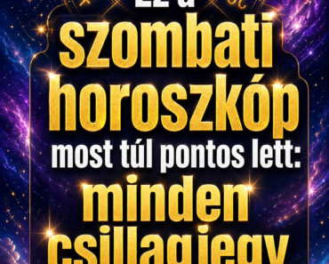 Ez a szombati horoszkóp most túl pontos lett: minden csillagjegy kap egy jelet, amit nem lehet véletlennek nevezni